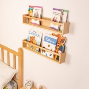 Nursery Bookshelf Nursery Shelves Children's Bookshelves Floating Shelves Bookshelves Kid's Bookshelf, Gift for Kids